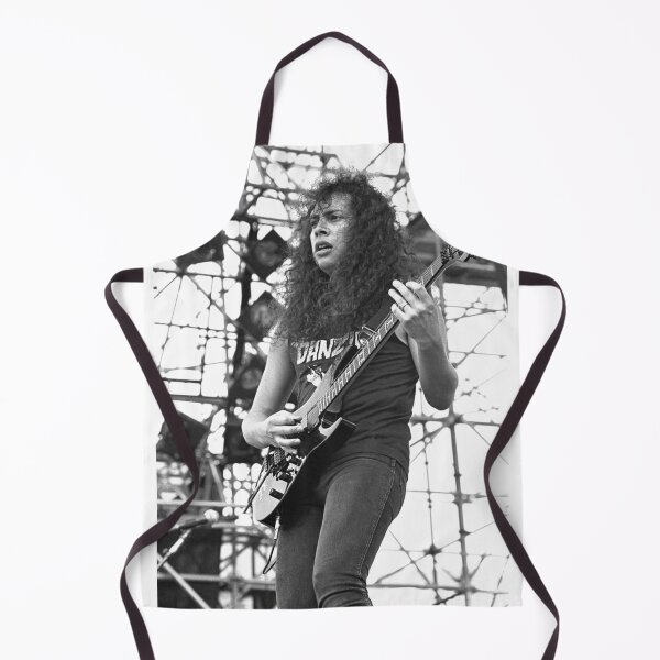 Item preview, Kirk Hammett - BW Photograph designed and sold by ConcertImages.