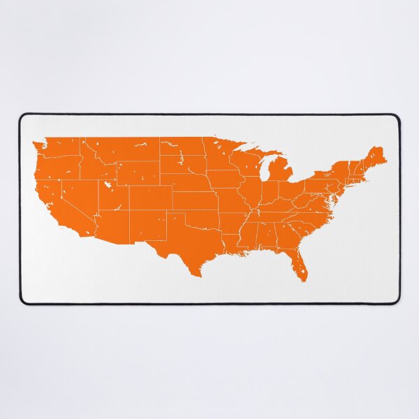 Item preview, Orange Continental United States designed and sold by PhilbonianDezin.
