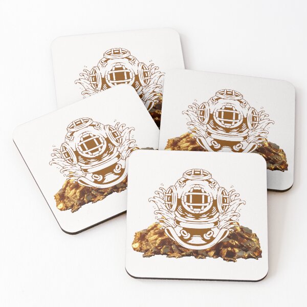 Item preview, Gold Diver; Gold Rush; designed and sold by StickerApe.