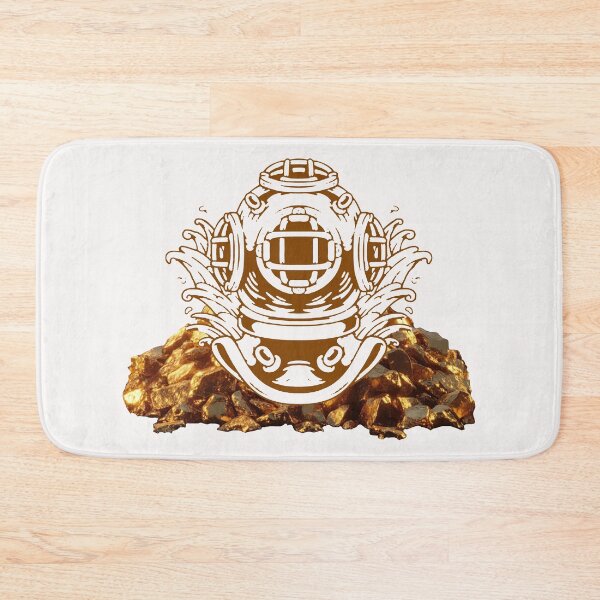 Item preview, Gold Diver; Gold Rush; designed and sold by StickerApe.