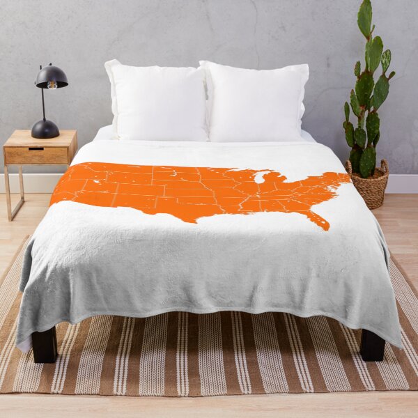 Item preview, Orange Continental United States designed and sold by PhilbonianDezin.