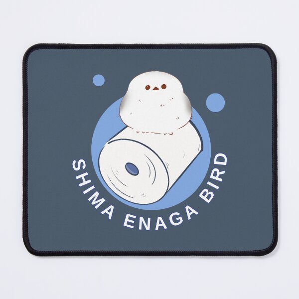 Item preview, Shima Enaga Bird with Toilet Paper designed and sold by Mobile's Blue Sky.