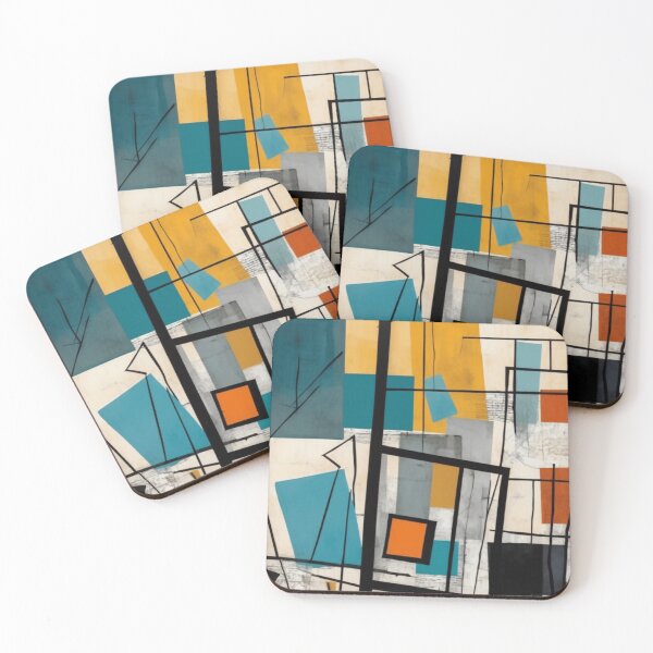 Item preview, Modern Geometric Abstract – Bold Lines & Urban Design designed and sold by SparkyBamBam.