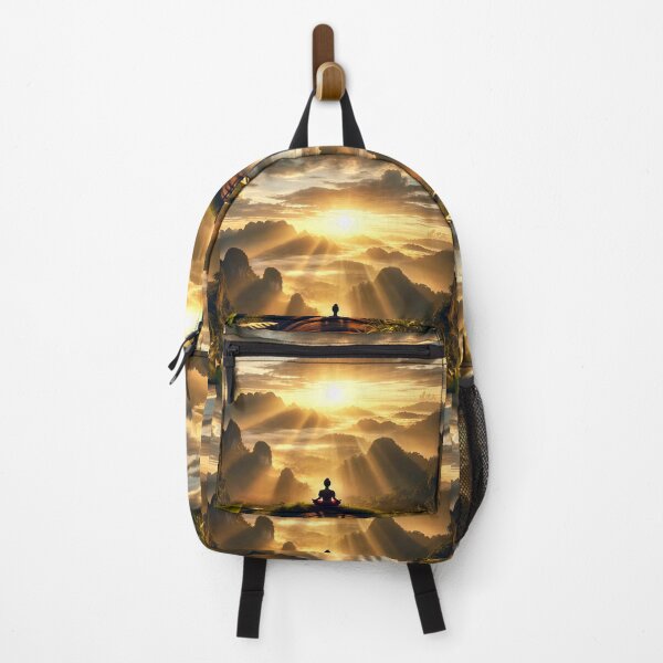 Item preview, Golden Tranquility: Mindfulness at Sunrise designed and sold by Meta2Physical.