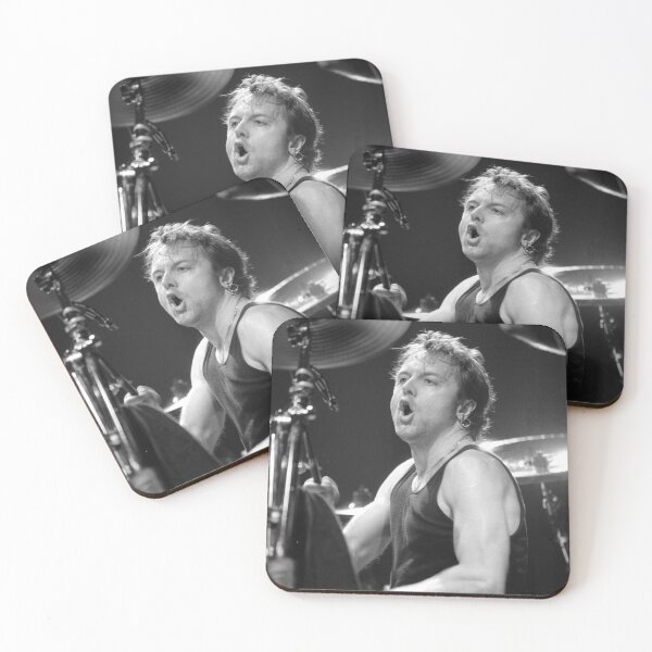 Item preview, Lars Ulrich - BW Photograph designed and sold by ConcertImages.