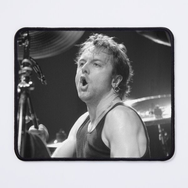 Item preview, Lars Ulrich - BW Photograph designed and sold by ConcertImages.