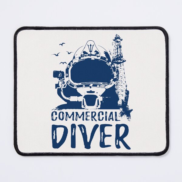 Item preview, Commercial Diver; designed and sold by StickerApe.