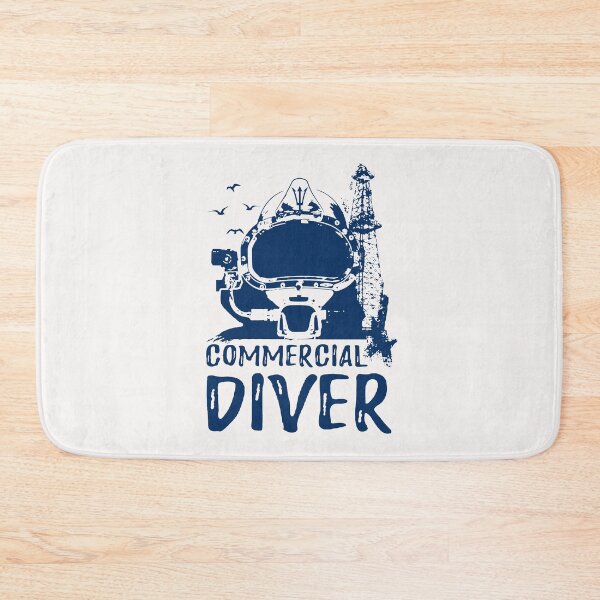 Item preview, Commercial Diver; designed and sold by StickerApe.