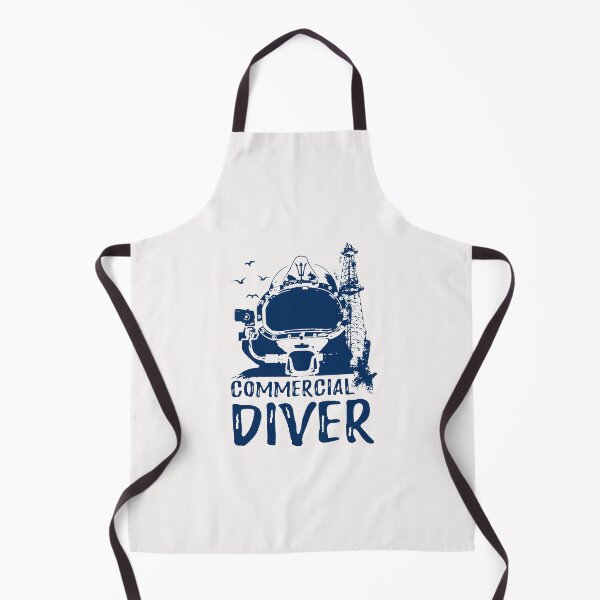 Item preview, Commercial Diver; designed and sold by StickerApe.