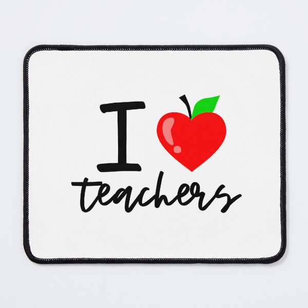 Item preview, I Love Teachers – Cute Apple Design designed and sold by Teacher2Nerds.