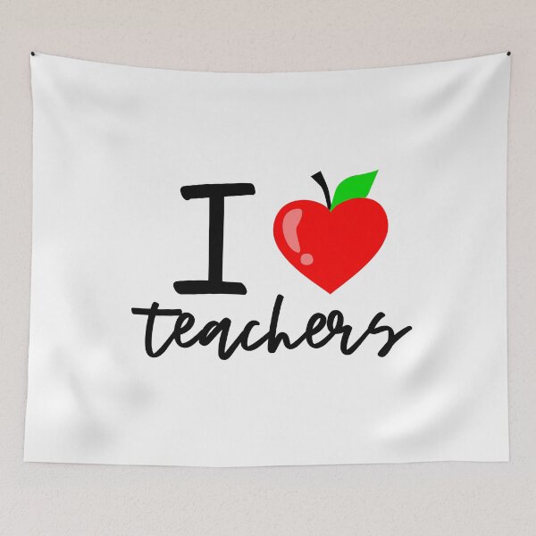 Item preview, I Love Teachers – Cute Apple Design designed and sold by Teacher2Nerds.