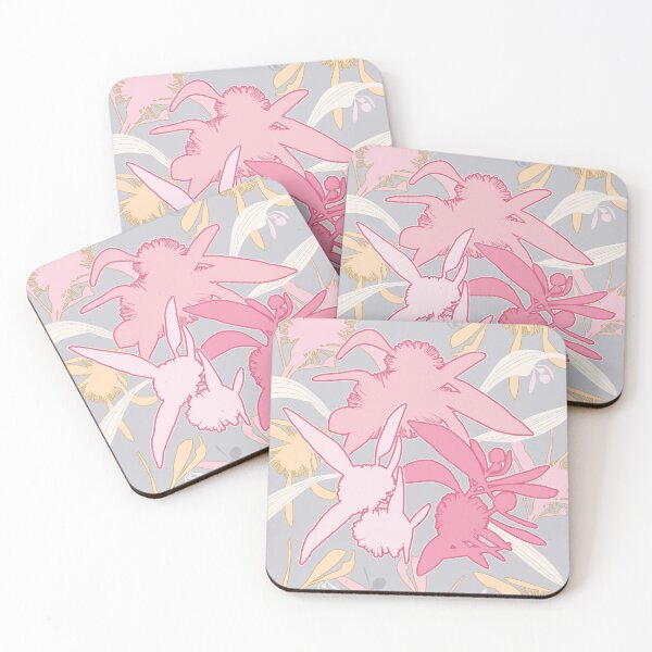 Item preview, Hakea Australian Flowers pink yellow designed and sold by blueidesign.