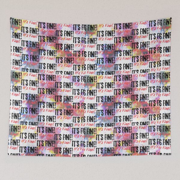 Item preview, It's Fine! It's Fine! It's Fine! designed and sold by Marissa Brown.