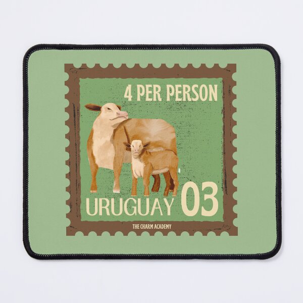 Item preview, Uruguayan Cow Stamp designed and sold by thecharmacademy.