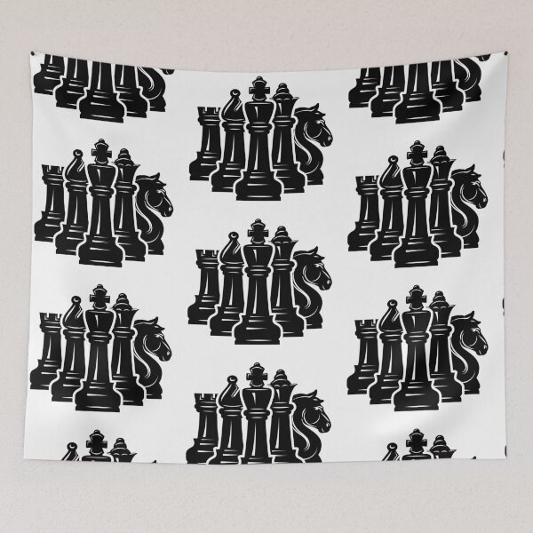 Item preview, Black Chess Pieces designed and sold by the-craft-shop.