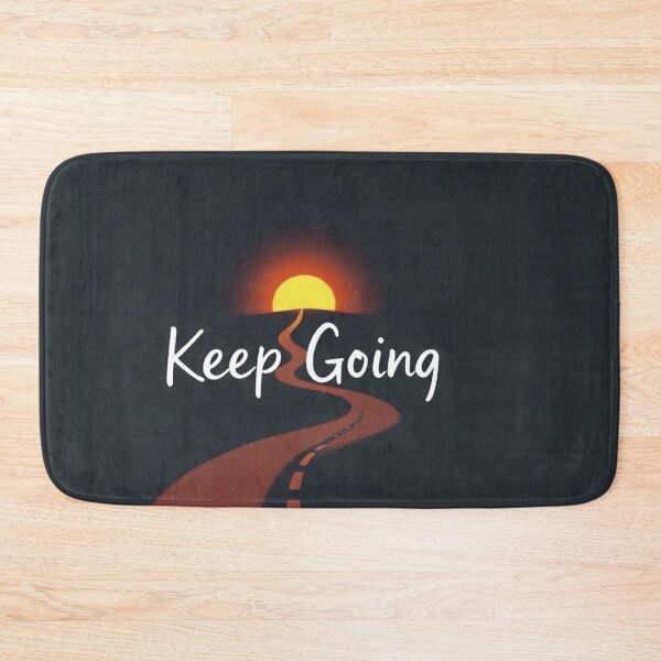 Item preview, Keep Going - Motivational Road to Success designed and sold by BlueStar45.