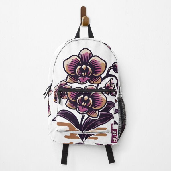 Vista previa del artículo con la obra «Camisa de orquídea estilo japonés», diseñado y vendido por Sepukdesigner.