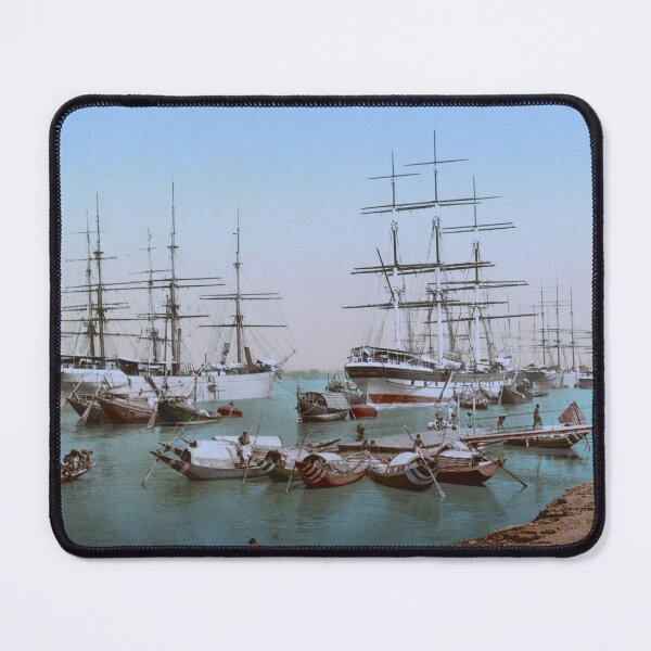 Item preview, Harbour in Calcutta designed and sold by 19th Century in Color.