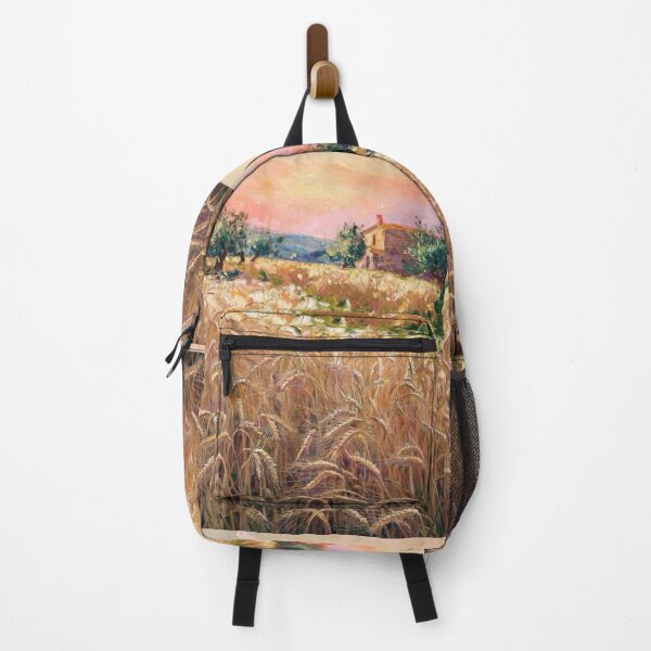 Item preview, Golden Wheat Fields in Provence | French Impressionist Landscape Painting designed and sold by CARRAANN.