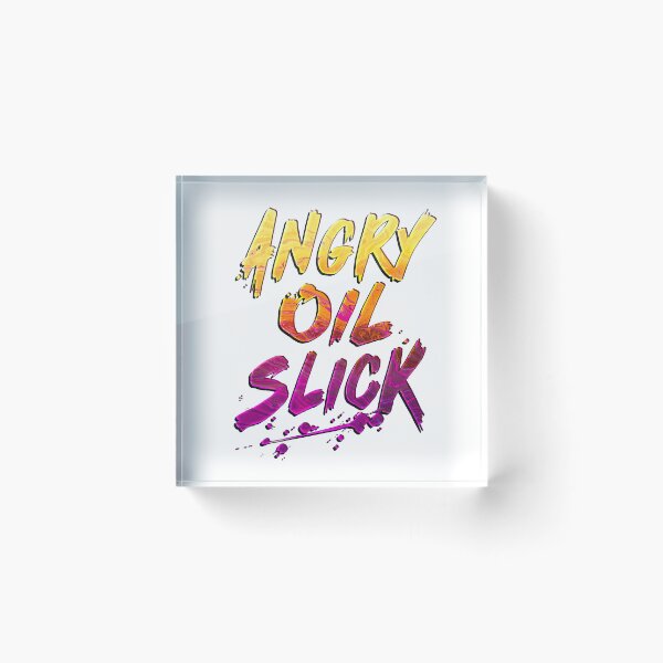 Item preview, Angry Oil Slick designed and sold by reverxy.