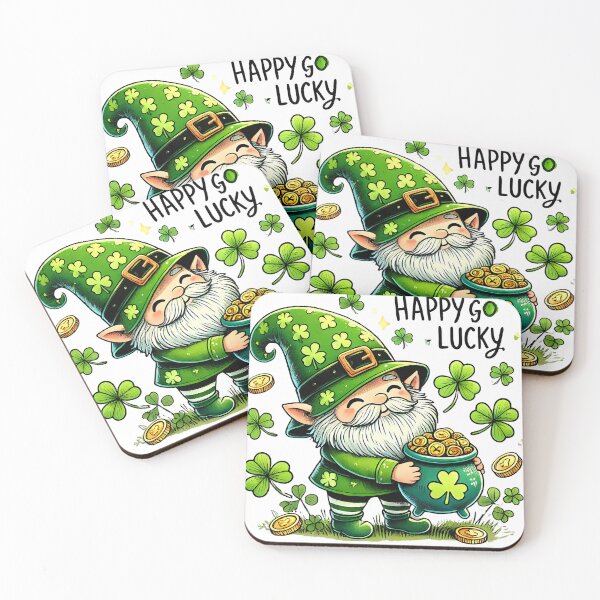 Item preview, A0696 Happy-Go-Lucky Gnome – Cheerful & Whimsical Gnome Art for POD designed and sold by angieart68.