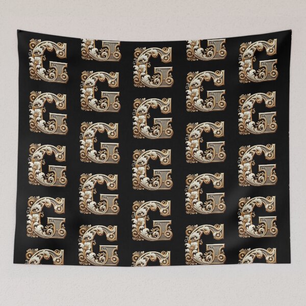 Item preview, Elegant Gold Letter G - Luxurious Monogram Design for a Timeless Touch designed and sold by Blendfactor.