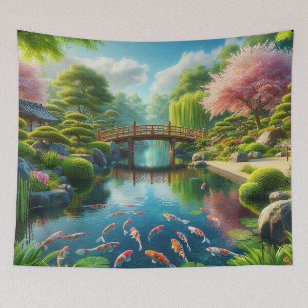 Item preview, Japanese Garden designed and sold by Russell-art88.