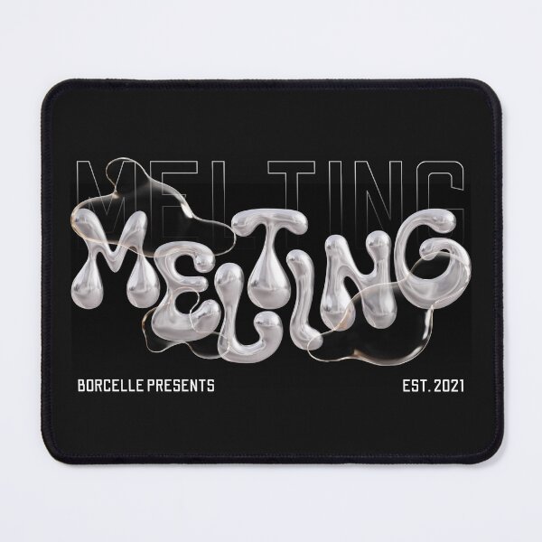 Item preview, Melting Aesthetic Typography Design designed and sold by Mark.