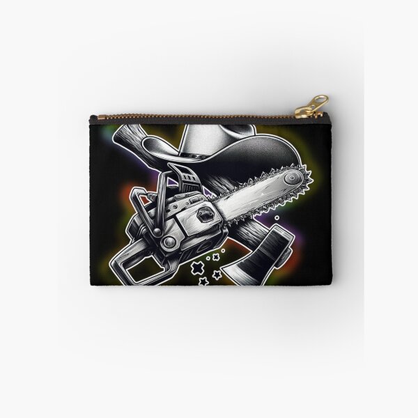 Item preview, ax and chainsaw designed and sold by LevonsCrazyArt.
