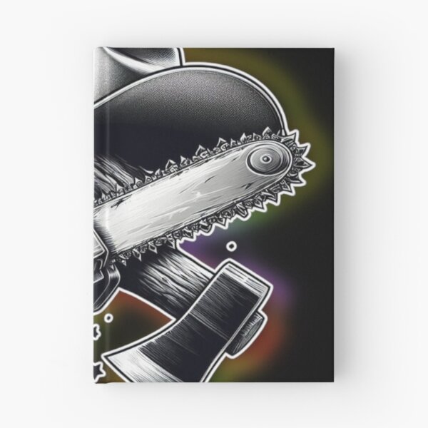 Item preview, ax and chainsaw designed and sold by LevonsCrazyArt.