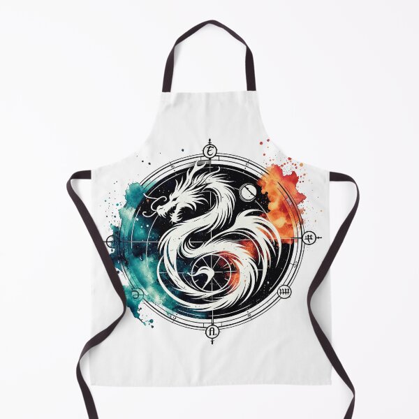 Item preview, Celestial Dragon Circle - Fiery Fantasy Design for Book Lovers designed and sold by H Jonas.