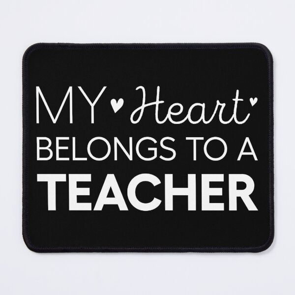 Item preview, My Heart Belongs To A Teacher Cute Teacher designed and sold by RareBunny.
