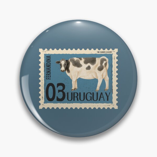 Item preview, Fernandina Cow Stamp designed and sold by thecharmacademy.