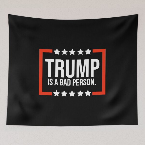 Item preview, Trump is a bad person.  designed and sold by Rachel the Artist .