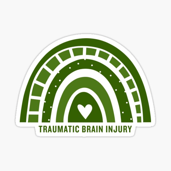 Item preview, Awareness Rainbow - Traumatic Brain Injury designed and sold by Mouse Ears & Broomsticks on Redbubble.