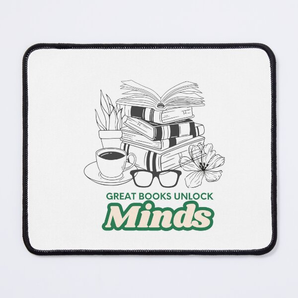 Item preview, Great Books unlock minds designed and sold by Ducky247.