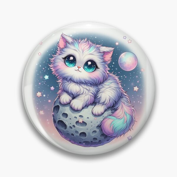 Item preview, Gato gatito espacial designed and sold by Fuzzymooselogs.
