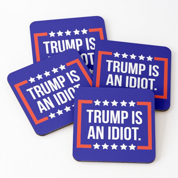 Item preview, Trump is an idiot  designed and sold by Rachel the Artist .