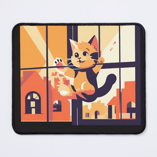 Item preview, Naughty Burglar Kitten Graphic designed and sold by Ducky247.