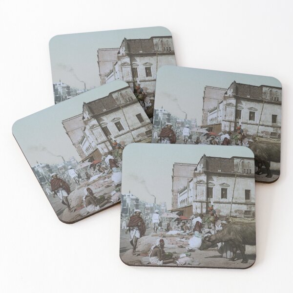 Item preview, Street in Calcutta designed and sold by 19th Century in Color.