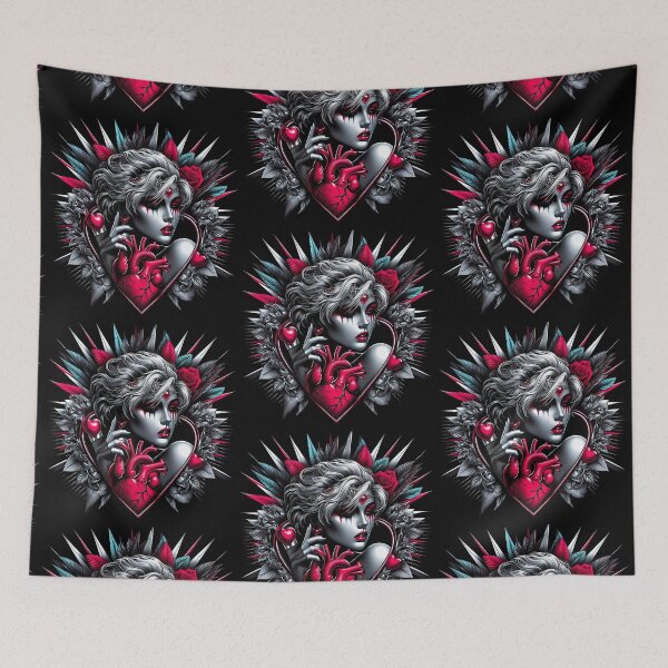 Item preview, Gothic Heart Girl  designed and sold by GhostMachine13.