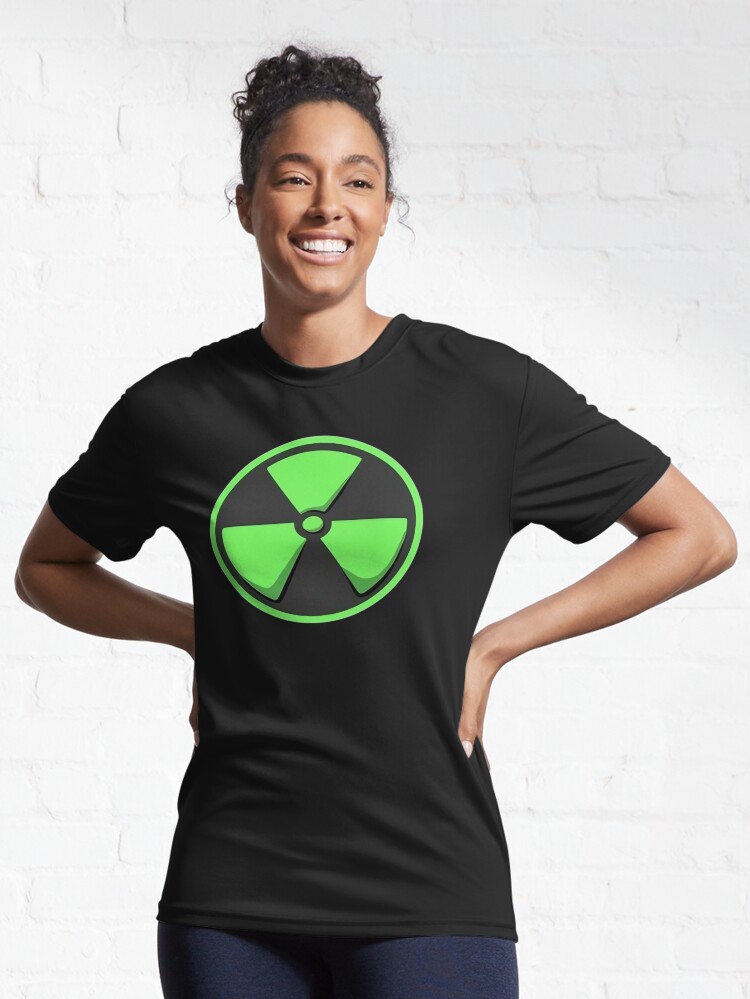 Thumbnail 6 von 7, Funktionsshirt, Symbol für atomare und nukleare Strahlung designt und verkauft von pnoy15.