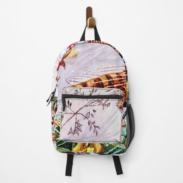 Item preview, Vintage Surreal Illustration - Child Riding a Grasshopper designed and sold by CASturgill.