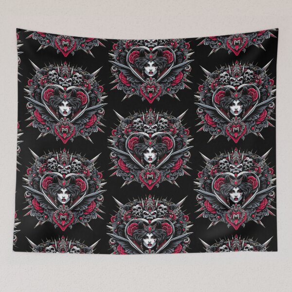 Item preview, Gothic Queen of Hearts designed and sold by GhostMachine13.