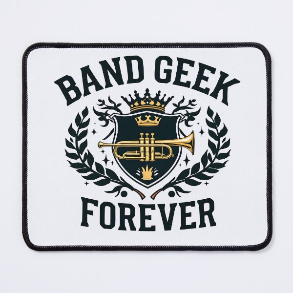 Item preview, Band Geek Forever: Trumpet Crest designed and sold by Jollys-ArtShop.