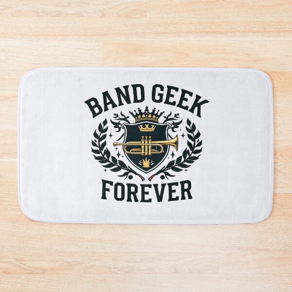 Item preview, Band Geek Forever: Trumpet Crest designed and sold by Jollys-ArtShop.