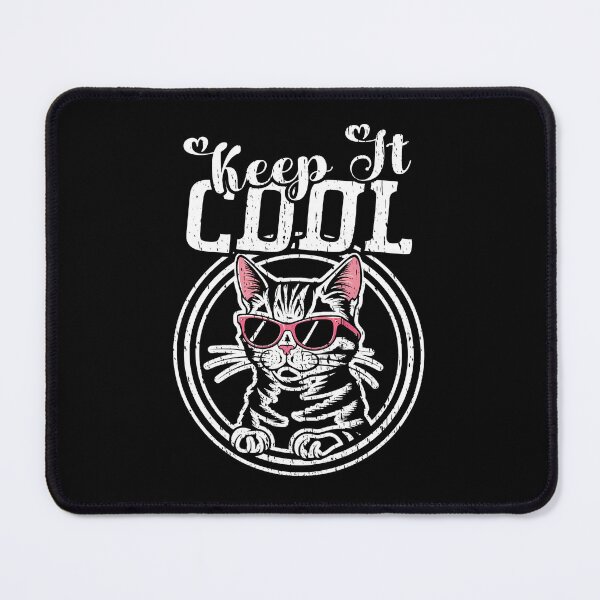 Item preview, KEEP IT COOL cute and cool Cat with the sunglasses design designed and sold by Jt41.