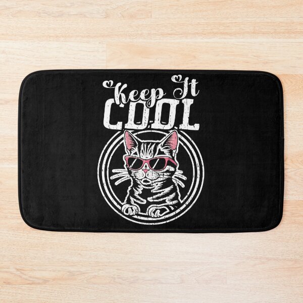 Item preview, KEEP IT COOL cute and cool Cat with the sunglasses design  designed and sold by Jt41.