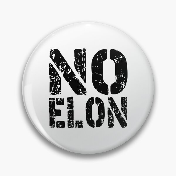 Item preview, NO ELON!  anti elon, no elon musk, no musk, Anti-Elon Musk Bumper Decal For elon musk haters! black designed and sold by ramwebroom.