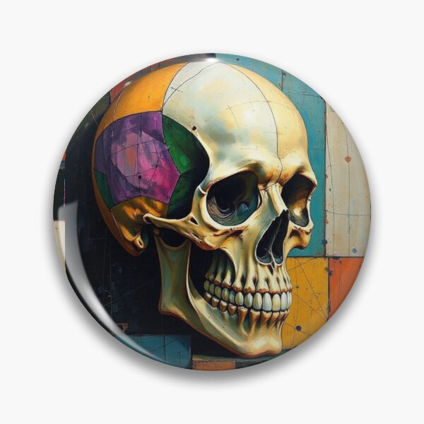 Item preview, surreal skull designed and sold by blankshirt.